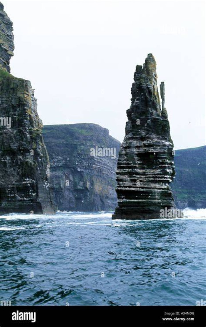 How tall are sea stacks?
