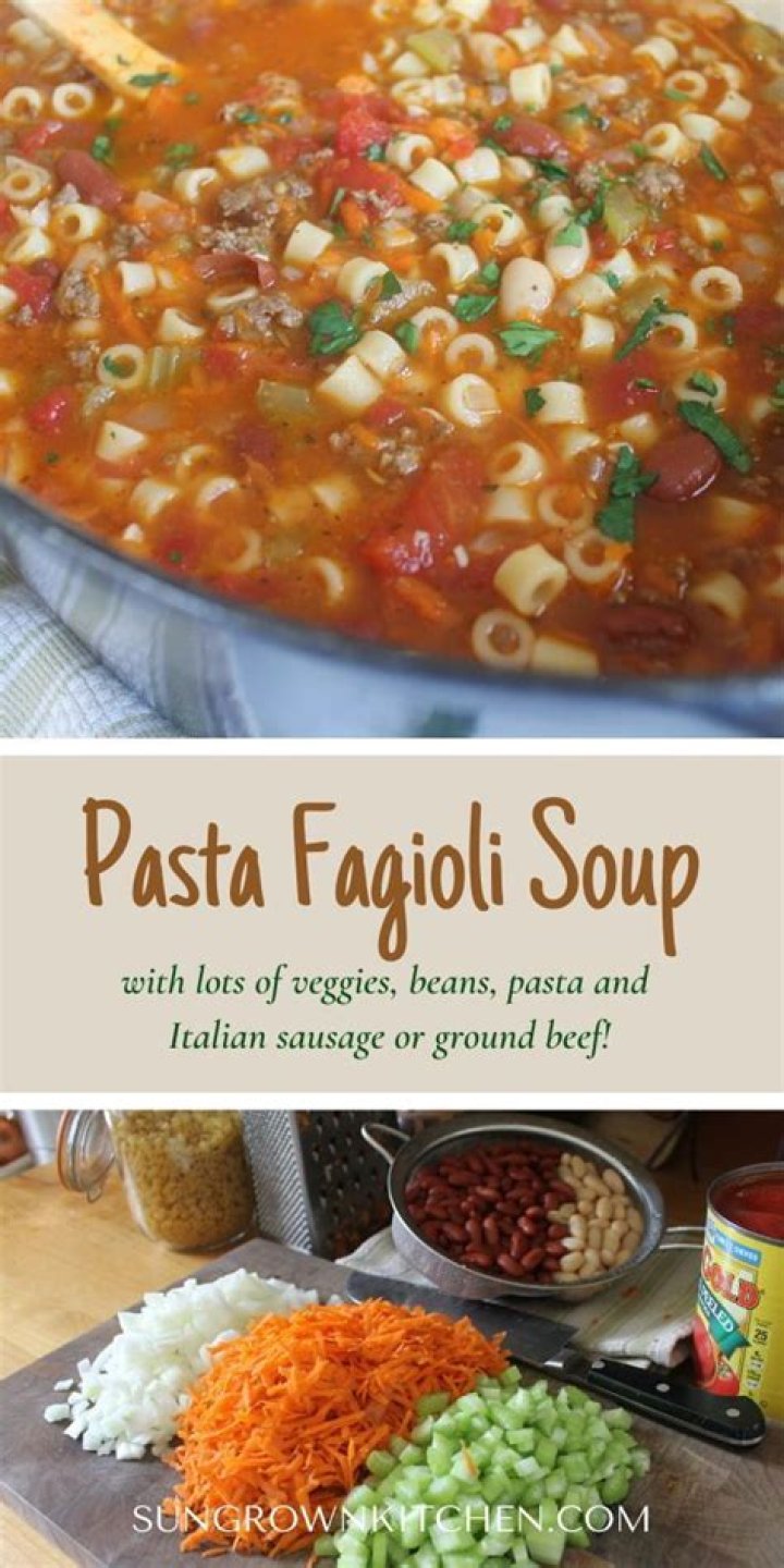 How to pronounce pasta fagioli
